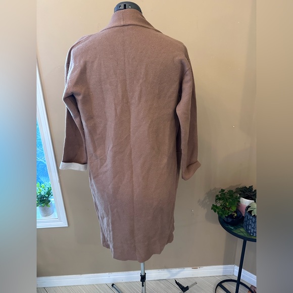 Babaton camel and cream Beekman cardigan - Picture 6 of 9